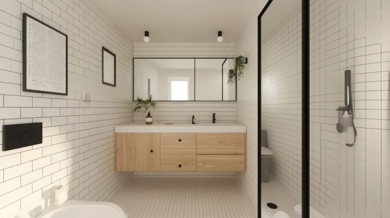 Floating Vanity and Minimalist Decor